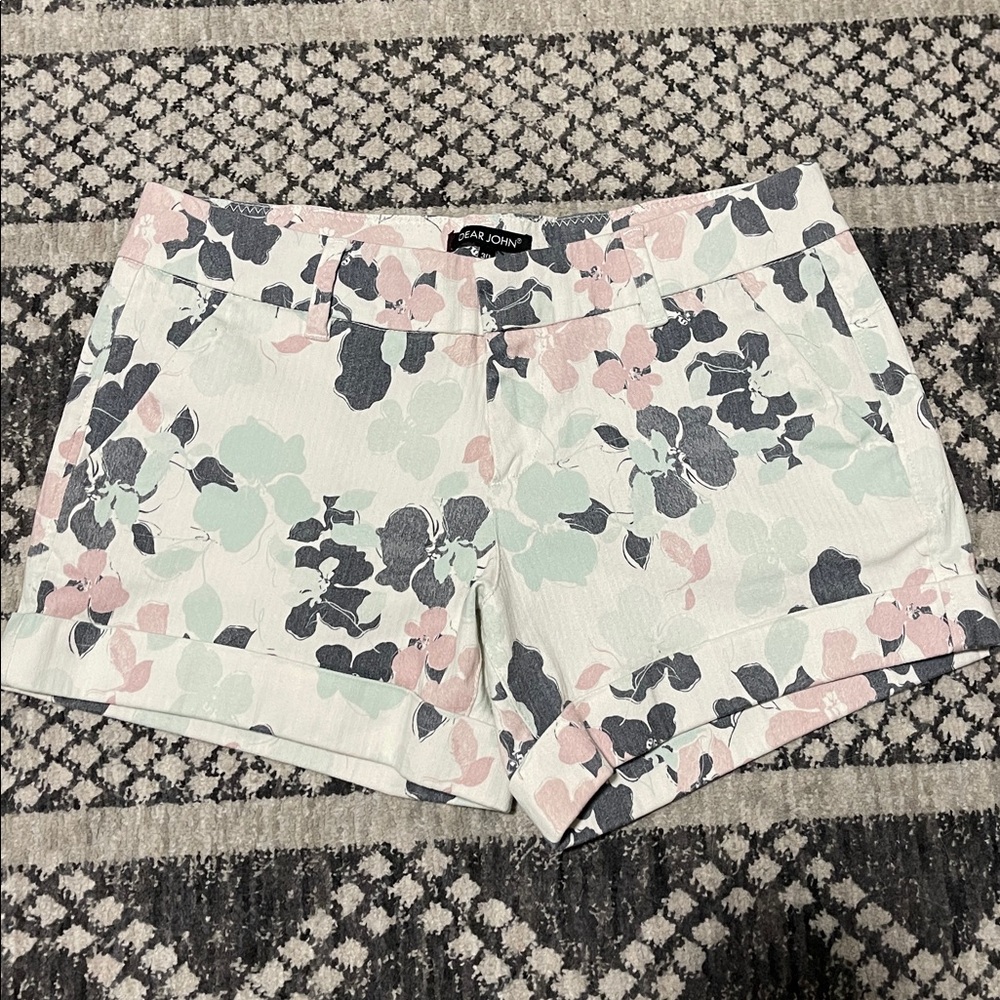 Dear John Floral Print Shorts